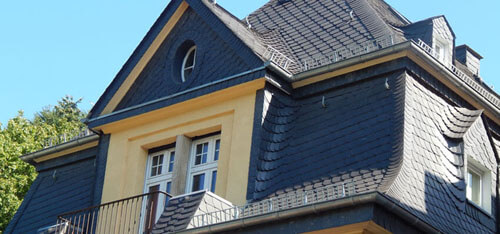 Dach und Wandschiefer