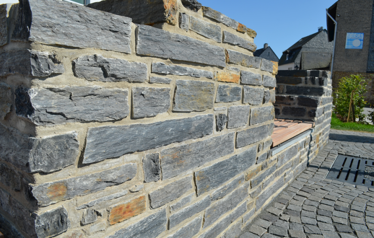 Schieferquarzit Mauer