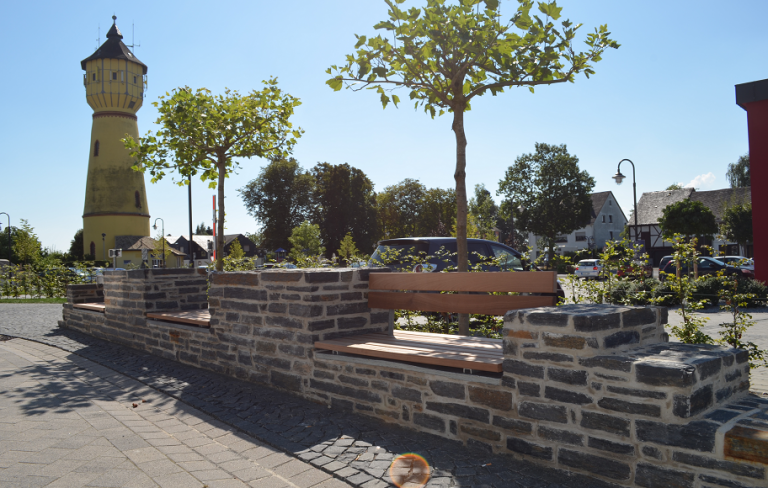 Schieferquarzit Sitzbank 1