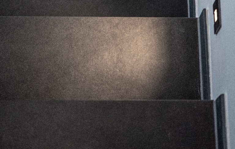 Moselschlösschen Detail mit Beleuchtung