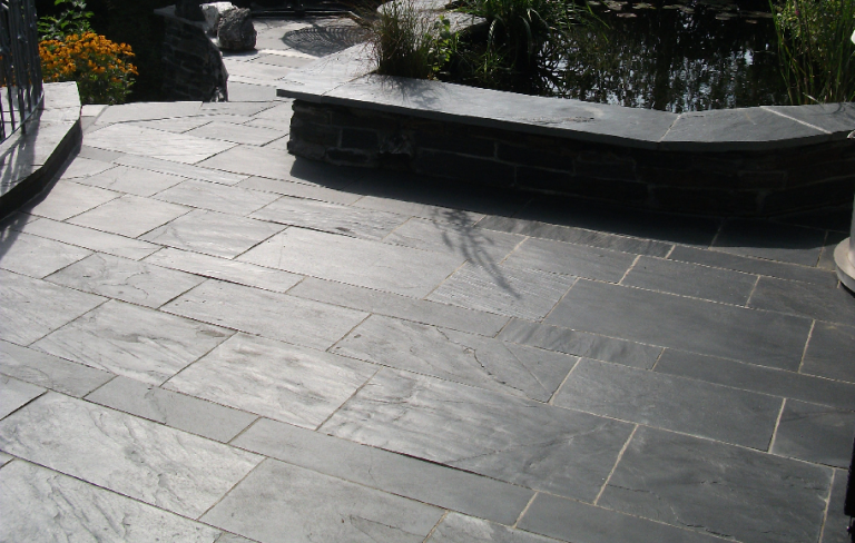 Schiefer anthrazit Bahnenware