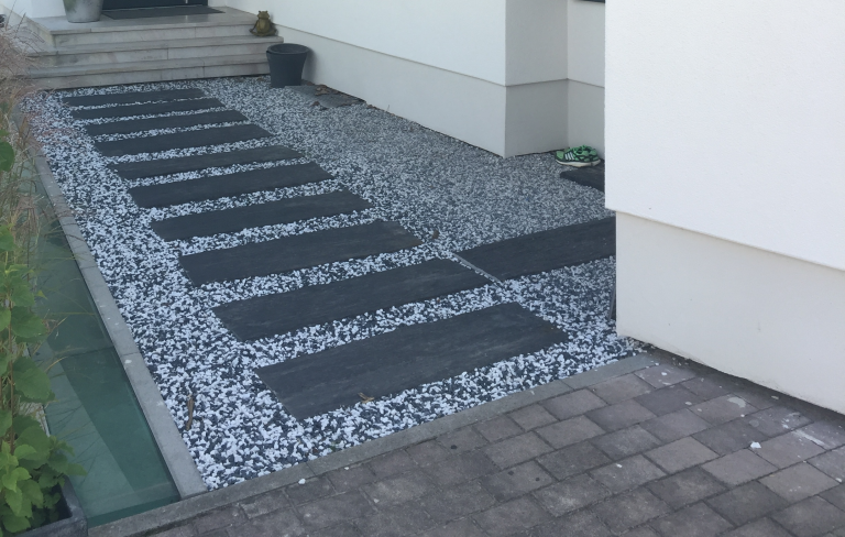 Schiefer quarzit Trittplatten