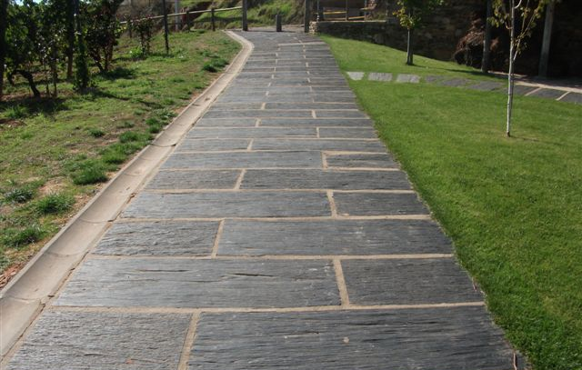 Schieferquarzit Bodenplatten